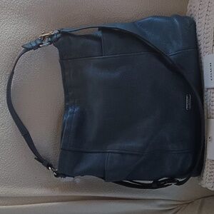 Coach Blue Leather Crossbody